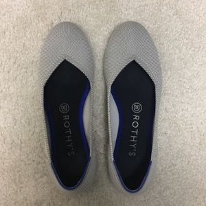 Flax Birdseye Rothys Flats